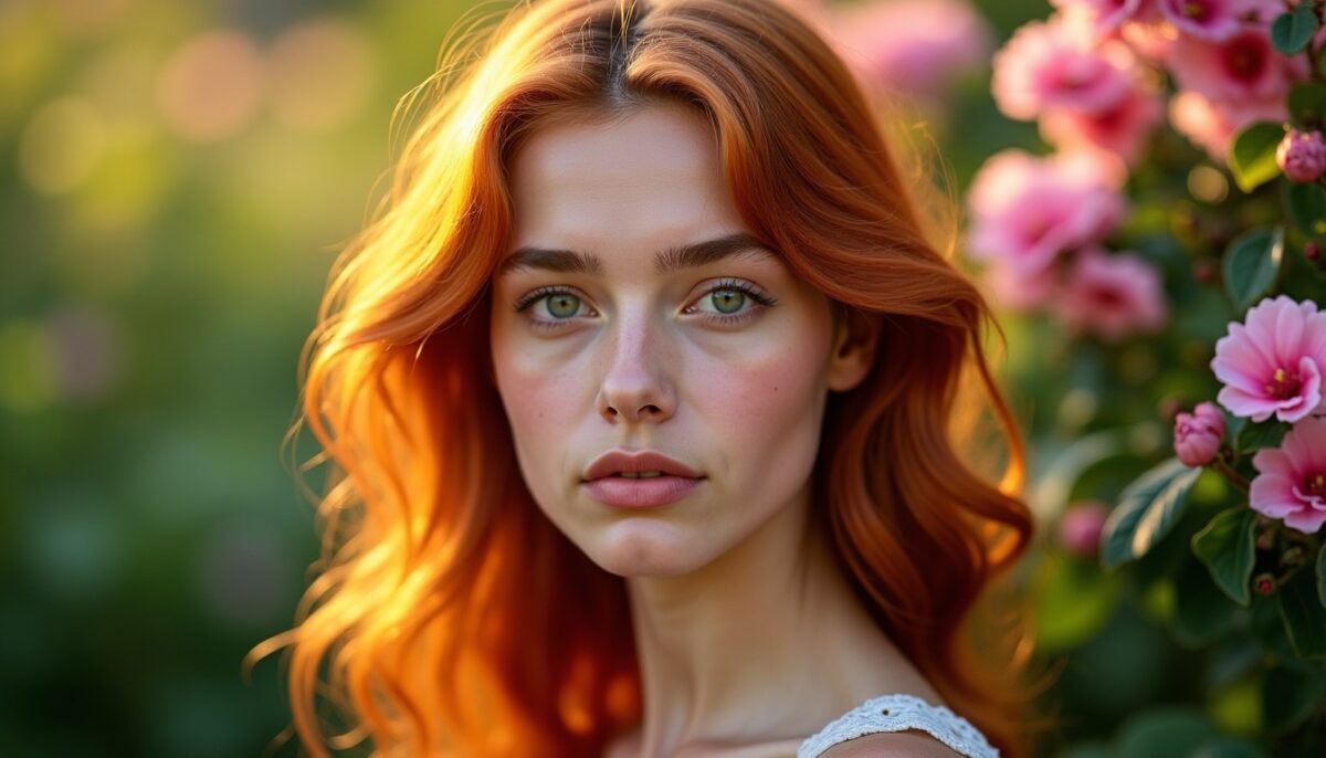 Quelles teintes de cheveux subliment les yeux verts ?