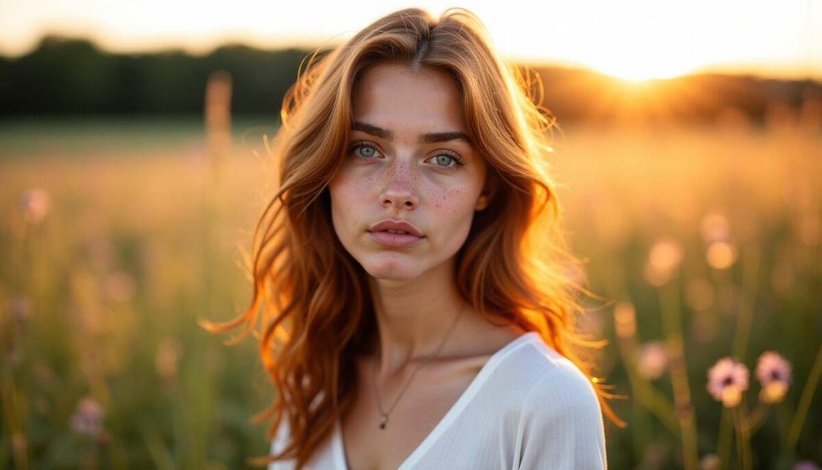 Quelle teinte de cheveux sublime le regard bleu ?